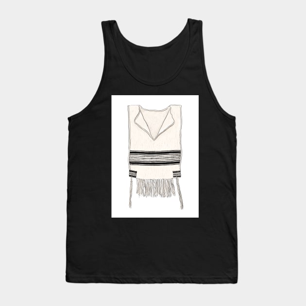 Tallit katan Tank Top by argiropulo